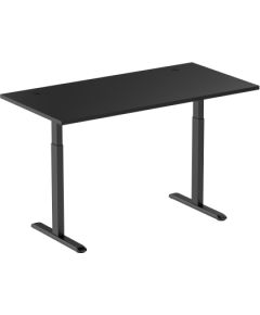 Adjustable Height Table Up Up Bjorn Black, Table top L Black