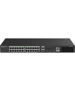 Ruijie RG-ES228GS-P ~ Гигабитный управляемый PoE коммутатор 24GE(PoE)+2GE(Uplink)+2SFP(PoE 370Вт)