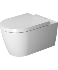 Duravit pods ME by Starck Rimless, stiprināms pie sienas, 370x570 mm, Durafix, white/white satin matt