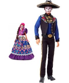 Lalka Barbie Mattel kolekcjonerska Dia De Muertos 2022 HBY09 + Signature DIA DE MUERTOS 2022 Ken HBY10