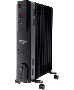 Adler Electric oil heater with remote control CAMRY CR 7810 9 ribs black