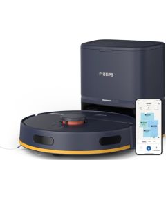 PHILIPS XU2100/10 HomeRun 2000. sērijas Putekļsūcējs robots ar mazgāšanas funkciju, melns