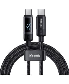 Mcdodo CA-5780 USB-C to USB-C 60W data cable 1.2m (black)