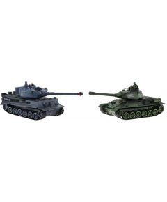 RoGer R/C T-34 Battle Rotaļu Tanki 1:28