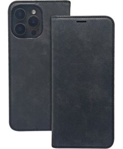 iLike Samsung  Galaxy A55 5G Smart Suede case Black