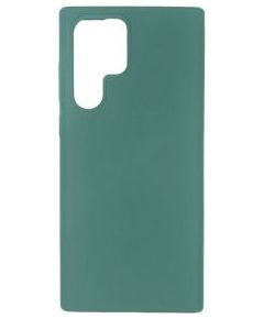 Evelatus Samsung  Galaxy S22 Ultra Premium Soft Touch Silicone Case Green