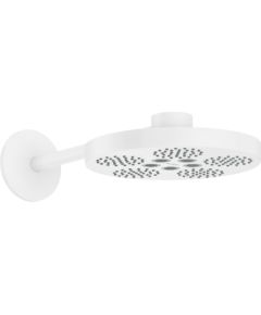 Hansgrohe dušas galva ar turētāju Axor One 280 2 jet, no sienas, matt white