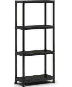 Keter 4 līmeņu plaukts Shelf 60 with 4 shelves 60x30x135cm melns