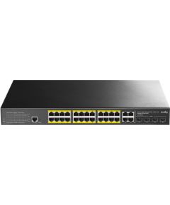 Cudy GS2028PS4 Managed L2 Gigabit Ethernet (10/100/1000) Power over Ethernet (PoE) 1U Black