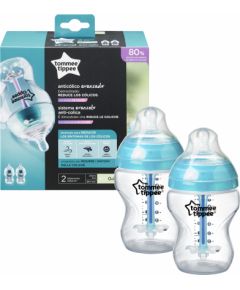 Tommee Tippee feeding bottles Advanced Anti-Colic with self sterilisation function 260ml 2pcs 42252587