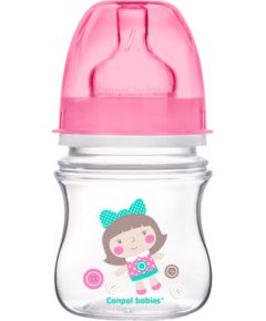 CANPOL BABIES bottle wide neck 120ml EasyStart colorful animals 35/205