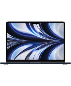 Apple MacBook Air 2022 Retina 13" - M2 / 8GB / 512GB SSD - Midnight (Atjaunināts, stāvoklis Ļoti labi)