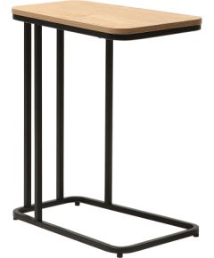 Side table HEDVIG 50x32xH60cm, ash/black