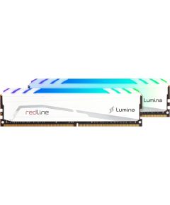 Mushkin DDR4 64GB - 3200 - CL - 14 - Dual-Kit - DIMM - MLB4C320EJJP32GX2, Redline Lumina White, XMP, white