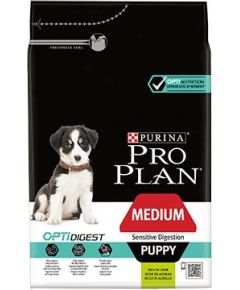 PURINA Pro Plan Optidigest Medium Puppy Sensitive Lamb - dry dog food - 3 kg