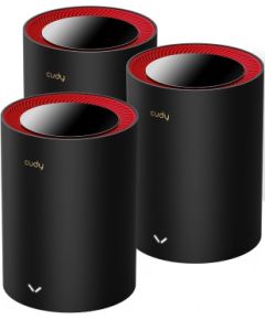 CUDY M3000(3-Pack) AX3000 Wi-Fi 6 Mesh 2.5G