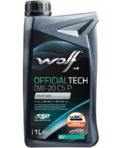 Wolf OFFICIALTECH 0W-20 C5P 1L API SP,C5, PSA B71 2010