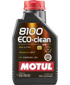 Motul 8100 Eco-clean 0W20 1L A1/B1,API SN+/SN-RC, GF-5