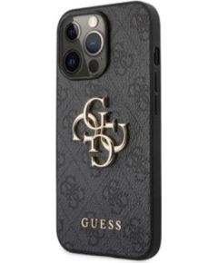 Guess Apple  iPhone 13 Pro Metal Logo Case Grey