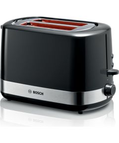 Bosch TAT6A513 toaster 2 slice(s) 800 W Black, Stainless steel