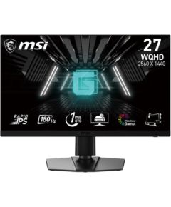 LCD Monitor MSI G272QPF E2 27" Gaming Panel IPS 2560x1440 16:9 180Hz 1 ms Swivel Pivot Height adjustable Tilt G272QPFE2