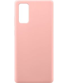 Evelatus Samsung  Galaxy Note 20 Nano Silicone Case Soft Touch TPU Beige