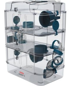 ZOLUX Rody3 Trio - rodent cage - Blue