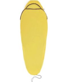 Sea To Summit Reactor Sleeping Bag Liner - Mummy W/ Drawcord- compact- yellow