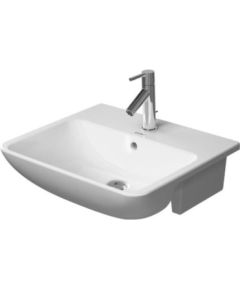 Duravit izlietne ME by Starck, 550x455 mm, daļēji virsmā, balta WG