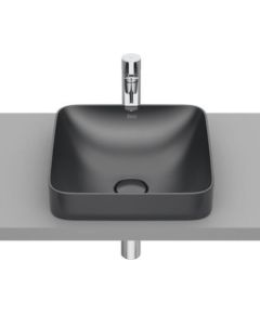 Roca izlietne Inspira Square, 370x370 mm, onyx Fineceramic®