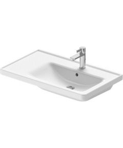 Duravit izlietne D-Neo, 800x480 mm, bļoda labajā pusē, balta