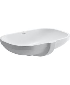 Duravit izlietne D-Code, 495x290 mm, zem virsmas, balta