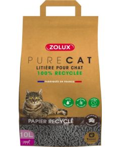 Żwirek dla kota Zolux ZOLUX Podściółka naturalna PURECAT papierowa, recykling 10 l