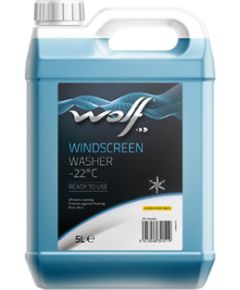 WOLF 1043344 Windscreen Washer Winter -22oC 5L Logu mazg. šķidrums