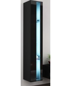 Cama Meble Cama Shelf unit VIGO NEW 180/40/30 black/black gloss