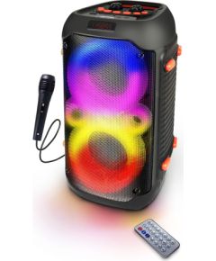 Esperanza EP156 BT FM LED RGB KARAOKE Speaker Black 20W