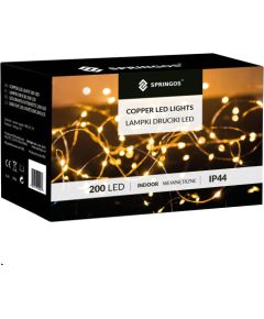 Springos stiepļu lampas 200 LED  CL4097