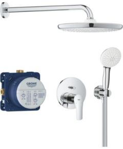 Grohe iebūvējamā dušas maisītāja komplekts Eurosmart/Tempesta 250, hroms