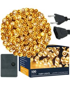 Ziemassvētku lampiņas Springos CL0126 100 Led 8.5 m