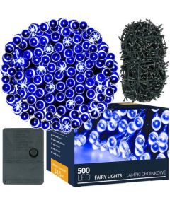 Ziemassvētku lampiņas Springos CL0537 500 Led zila krāsa