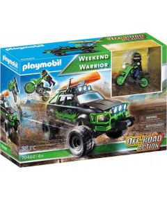 Playmobil Weekend Warrior Pojazd terenowy z motocyklem (70460)