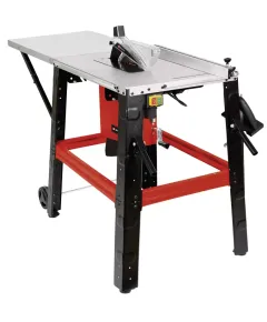 Einhell TE-TS 315 UD table saw (red/black, 2,400 watts, three-phase current)