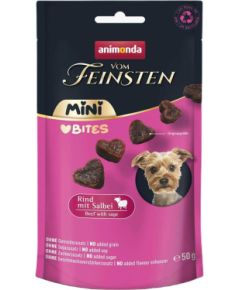 ANIMONDA Adult Mini Love Bites Chicken with sage - dog treat - 50g