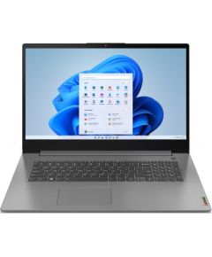 Lenovo IdeaPad 3 17IAU7 i5-1235U 17.3" FHD IPS 300nits AG 8GB DDR4 3200 SSD512 Intel Iris Xe Graphics Win11 Arctic Grey