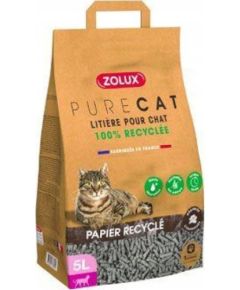 Żwirek dla kota Zolux ZOLUX Podściółka naturalna PURECAT papierowa, recykling 5 l