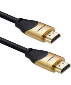 Qoltec 50357 HDMI v2.1 Cable Ultra high speed 8K | 60Hz | 26AWG | GOLD | 5m