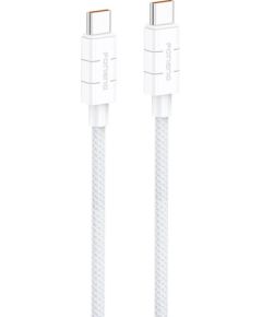 Foneng XS02 60W USB-C to USB-C cable, 1.2m (white)