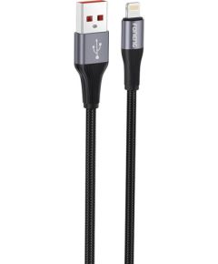 Foneng X112 USB-A to Lightning cable 2.4A, 1m (black)