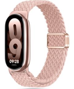 Tech-Protect watch strap NylonMag Xiaomi Smart Band 8/9, dusty rose