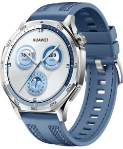 Huawei Watch GT 5 46mm, stainless steel/blue